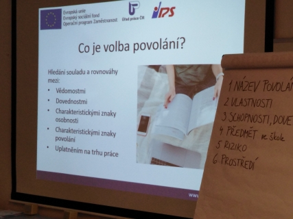 Deváťáci zavítali na Úřad práce v Uherském Hradišti