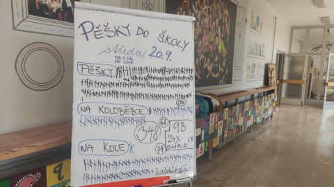 Pěšky do školy