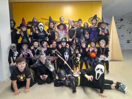 Halloweenský den 2.,3. a 4.tříd